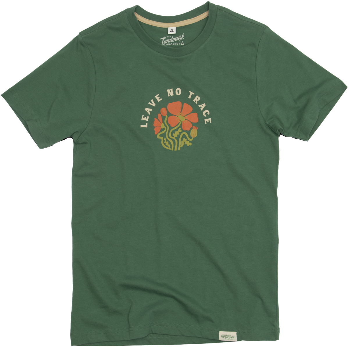 Leave No Trace Tee: XS, Palm Leaf