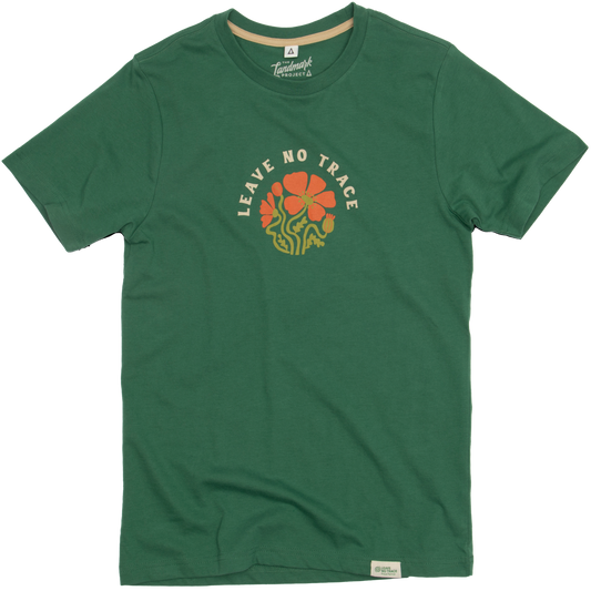 Leave No Trace Tee: XS, Palm Leaf