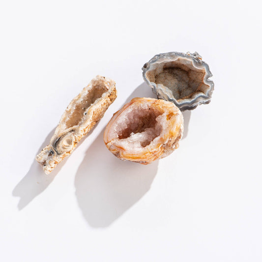 Sliced Ocos Geodes Crystals