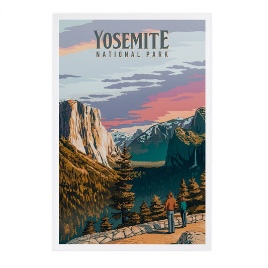 PREMIUM POSTCARDS Yosemite National Park, California