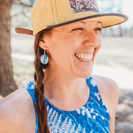 Sierra Sown — Cyanotype Earrings