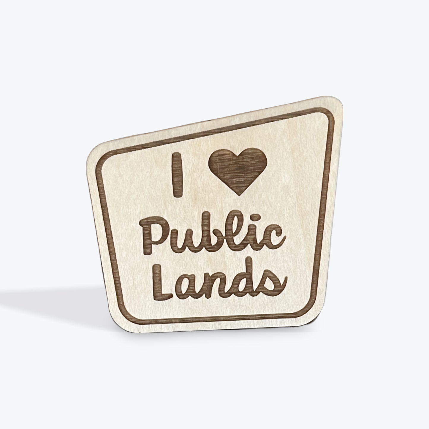 I Heart Public Lands Magnet