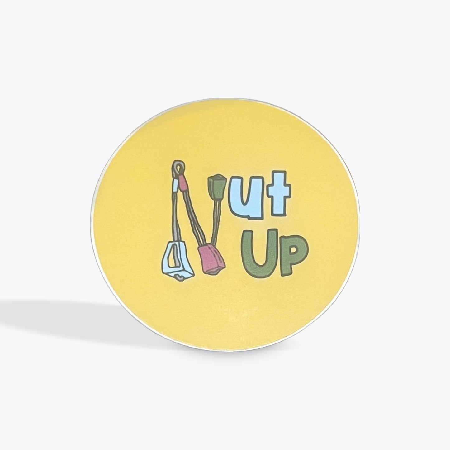 Nut Up Sticker