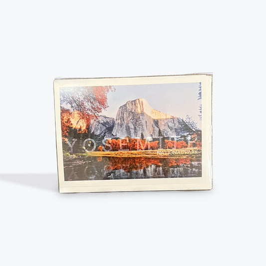 El Cap Fall Colors YNP Notecard