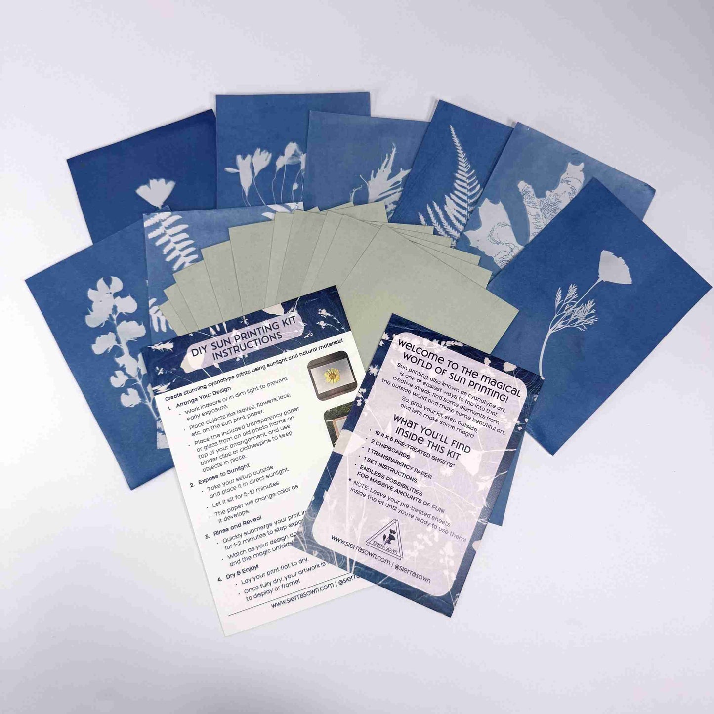 Sierra Sown — DIY Sun Printing Kit