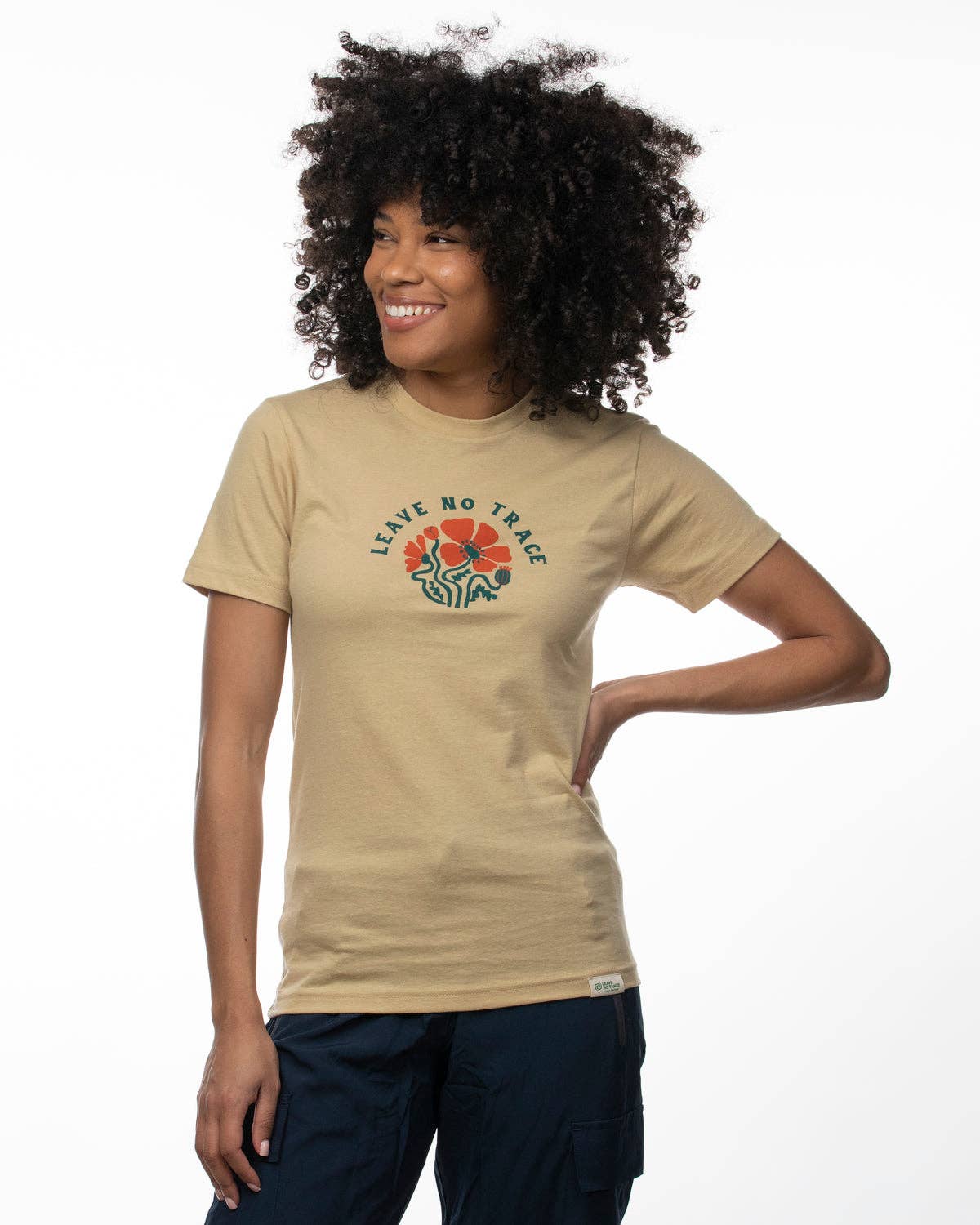 Leave No Trace Tee: XS, Palm Leaf