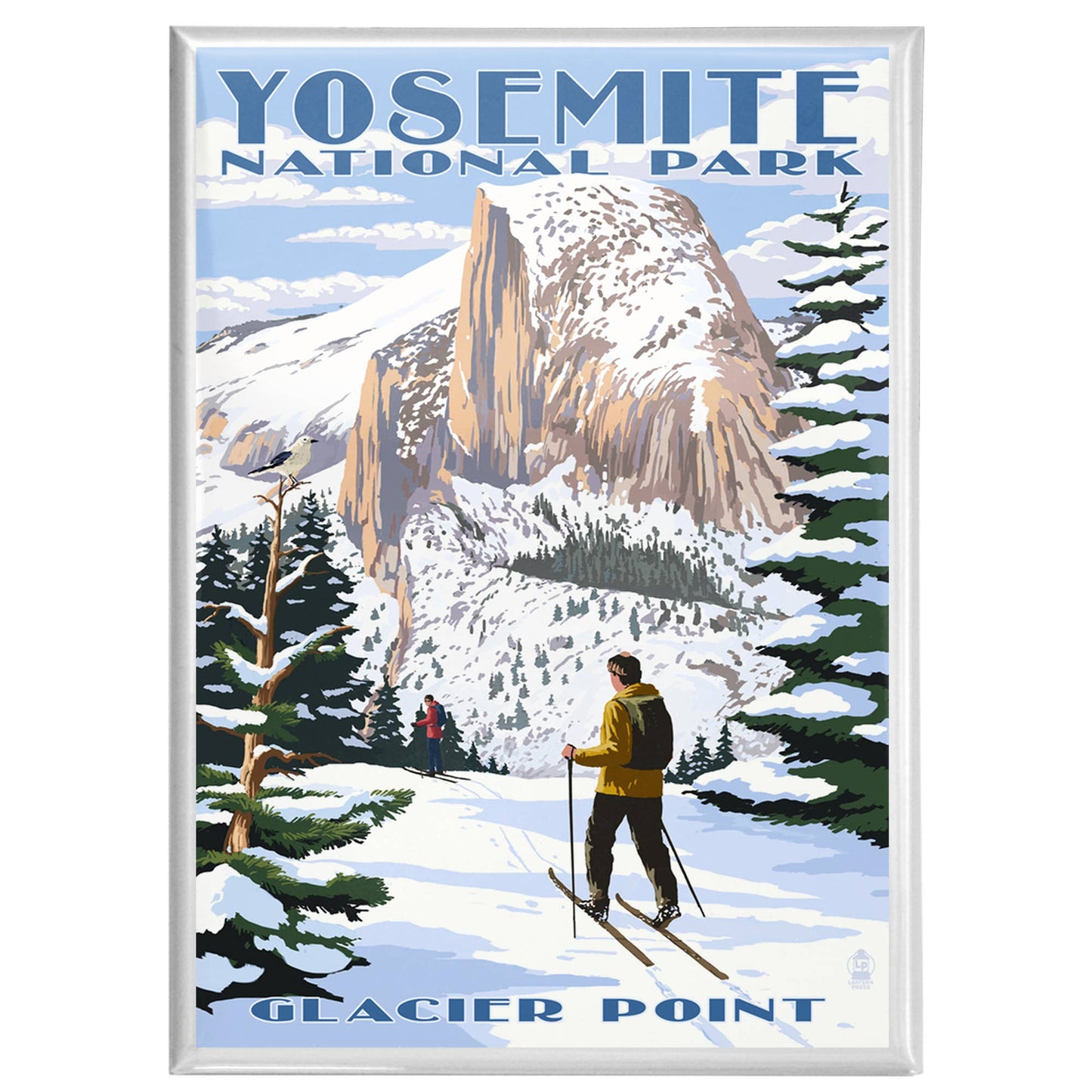 MAGNET Yosemite National Park Glacier Point Ski