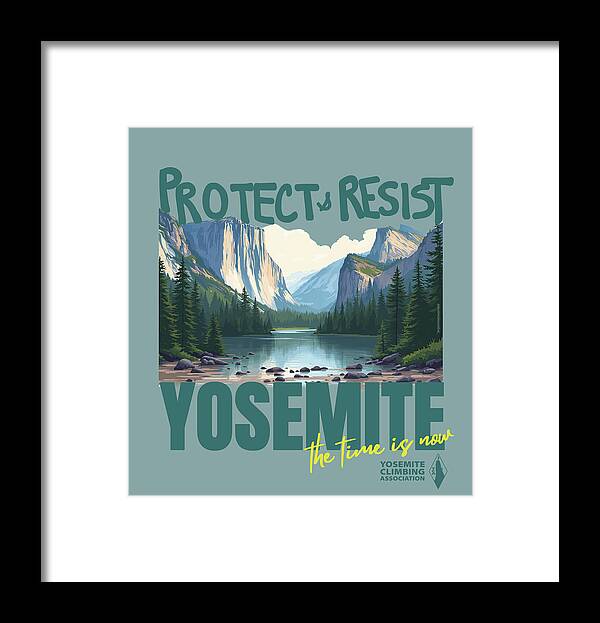 Protect and Resist  1 | Framed Print