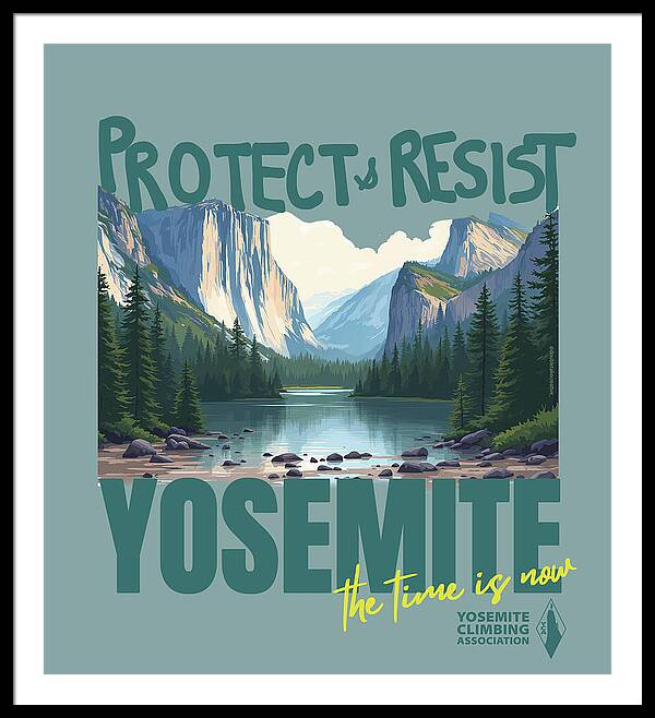 Protect and Resist  1 | Framed Print
