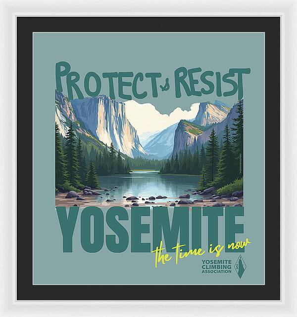 Protect and Resist  1 | Framed Print