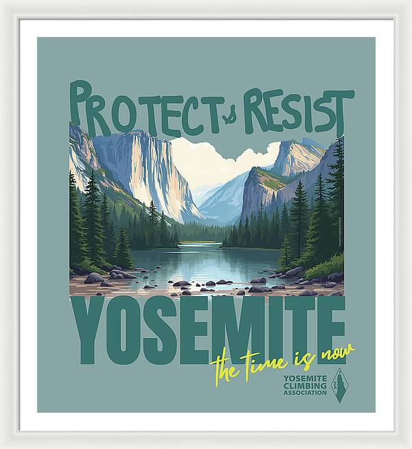 Protect and Resist  1 | Framed Print