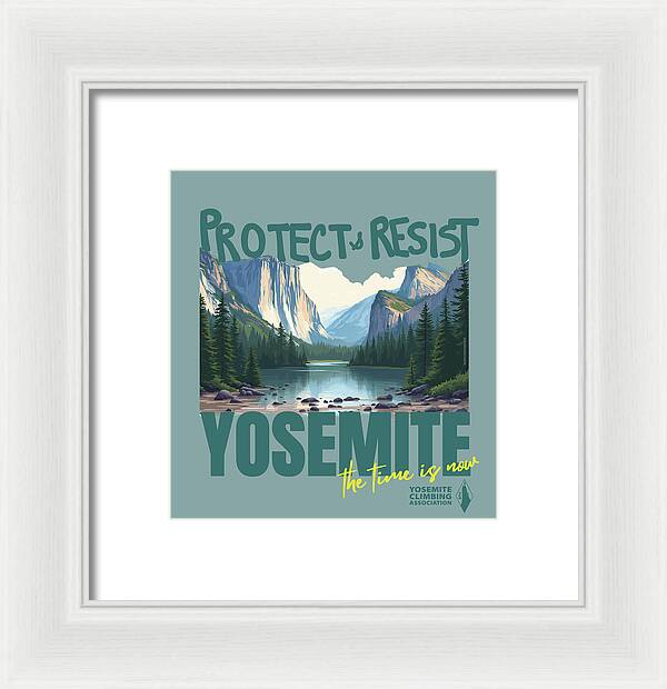 Protect and Resist  1 | Framed Print