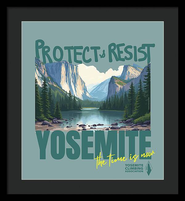 Protect and Resist  1 | Framed Print